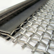 square Hole crimped wire mining screen mesh